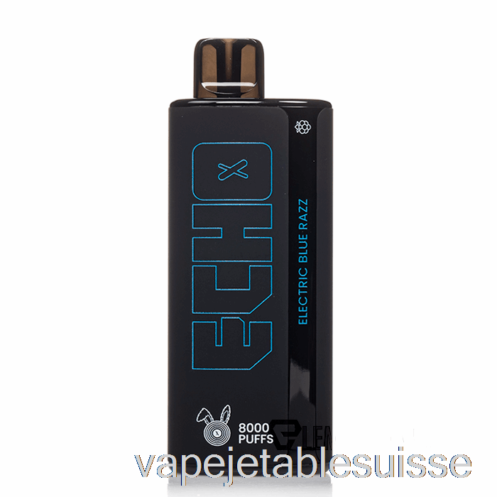 Vape Suisse Echo 8000 Jetable Bleu électrique Razz